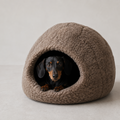 Natural Wool Pet Nest - Beige